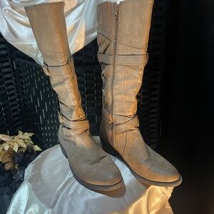Easy Street Soft Embossed Knee Boot